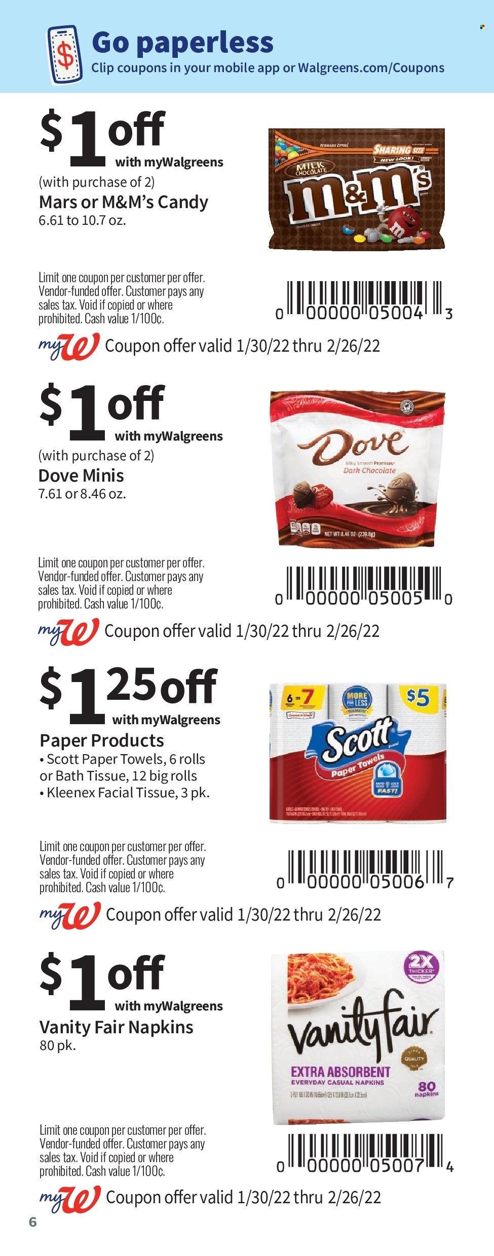 Walgreens ad - 01/30/2022 - 02/26/2022. Page 6