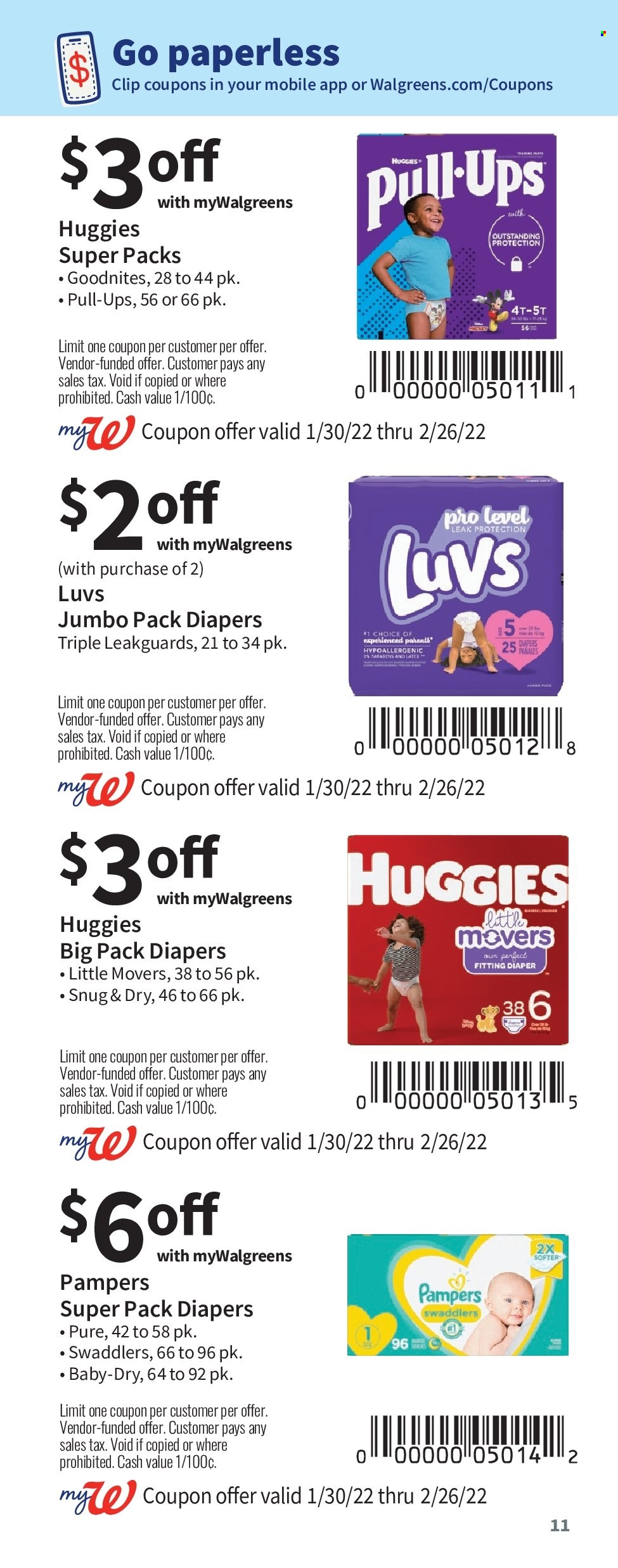 Walgreens ad - 01/30/2022 - 02/26/2022. Page 11