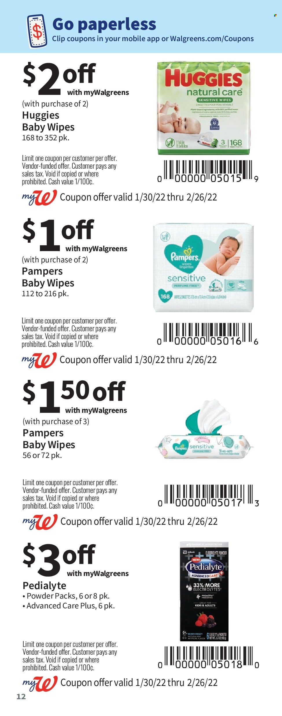 Walgreens ad - 01/30/2022 - 02/26/2022. Page 12