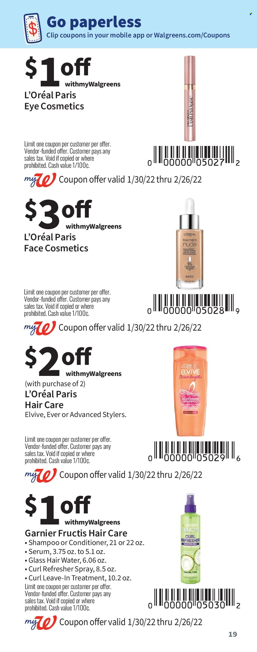 Walgreens ad - 01/30/2022 - 02/26/2022. Page 19