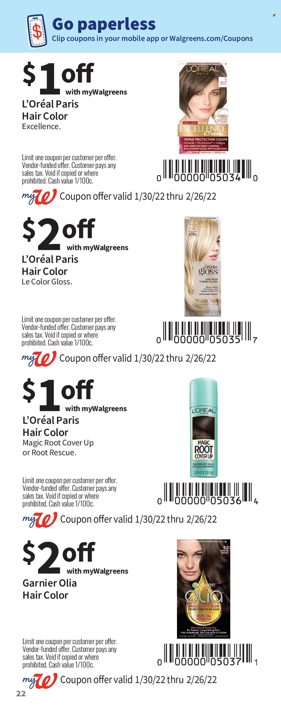 Walgreens ad - 01/30/2022 - 02/26/2022. Page 22