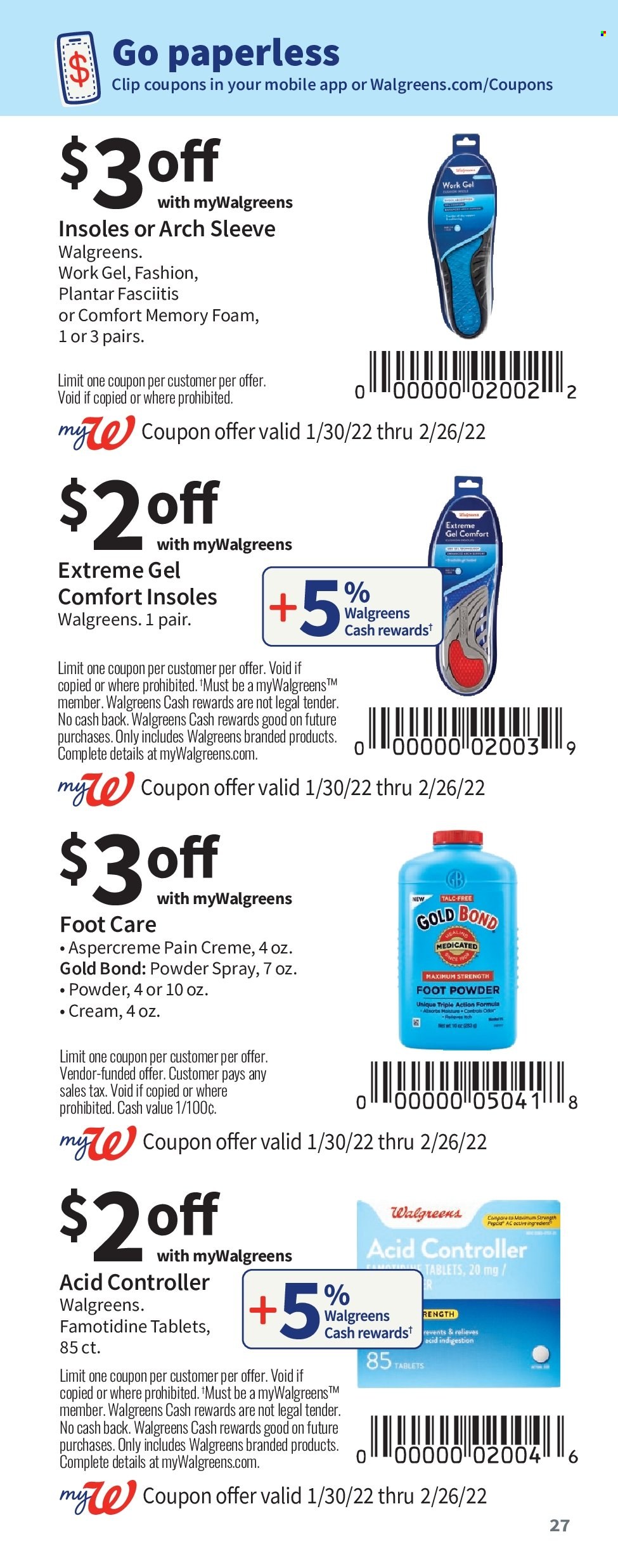 Walgreens ad - 01/30/2022 - 02/26/2022. Page 27