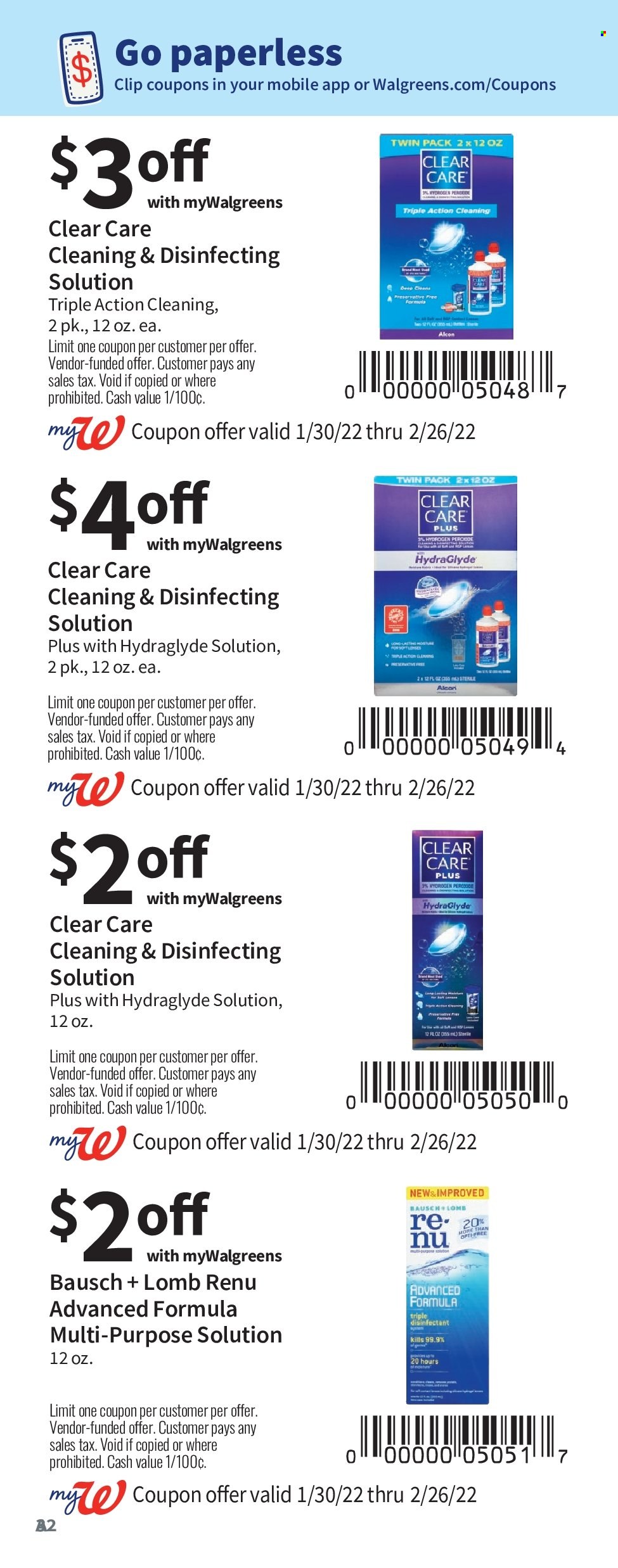 Walgreens ad - 01/30/2022 - 02/26/2022. Page 32