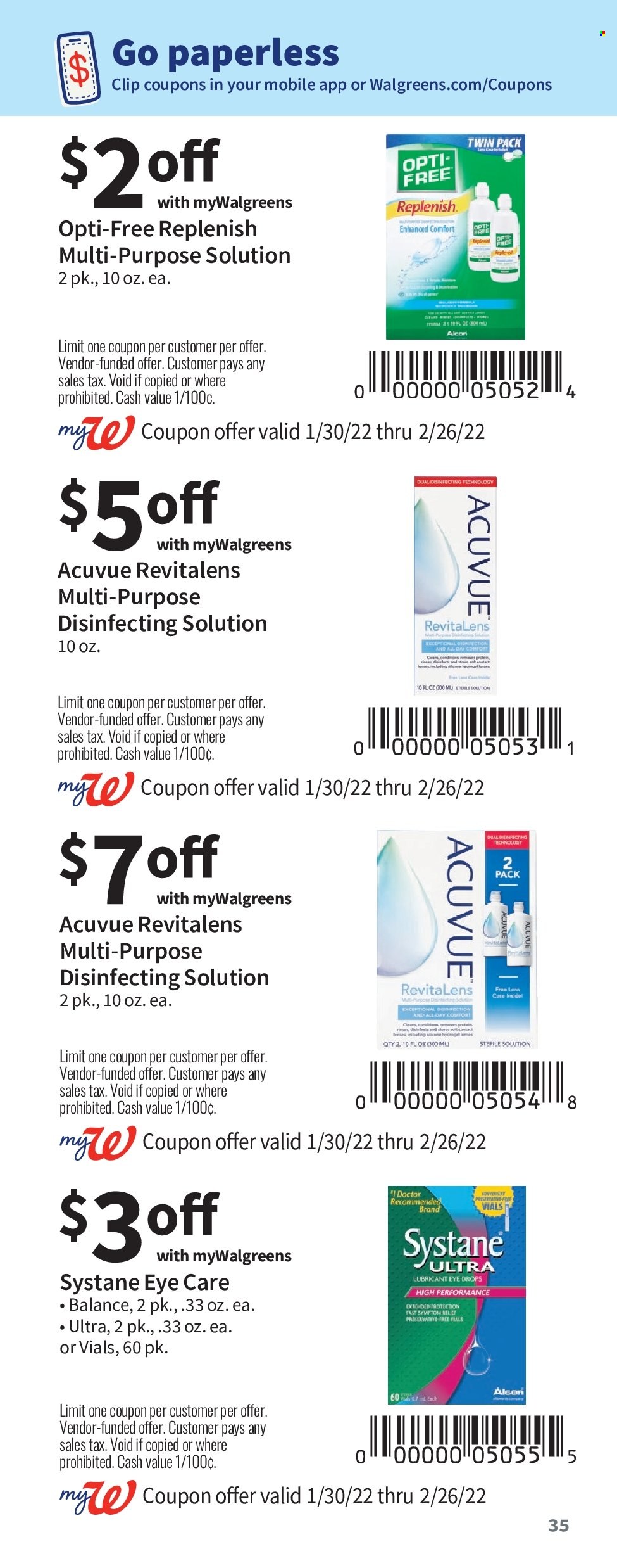 Walgreens ad - 01/30/2022 - 02/26/2022. Page 35