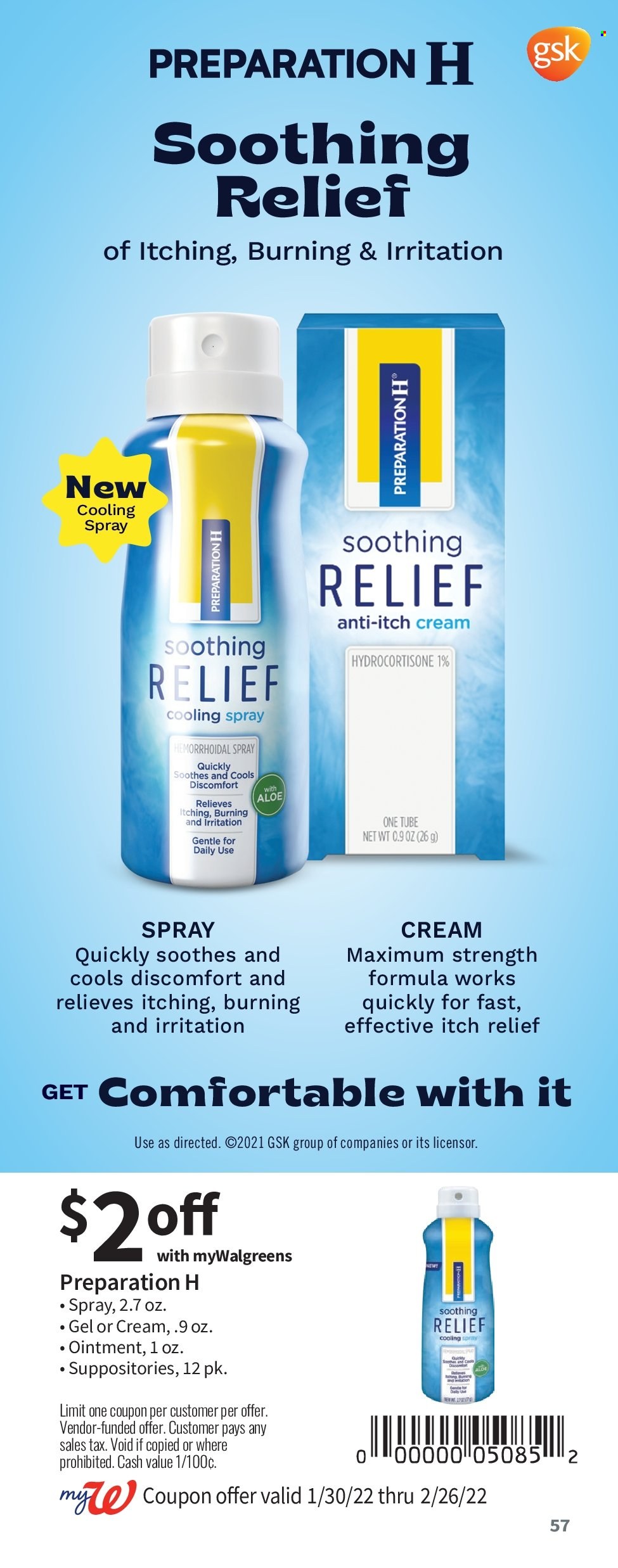 Walgreens ad - 01/30/2022 - 02/26/2022. Page 57
