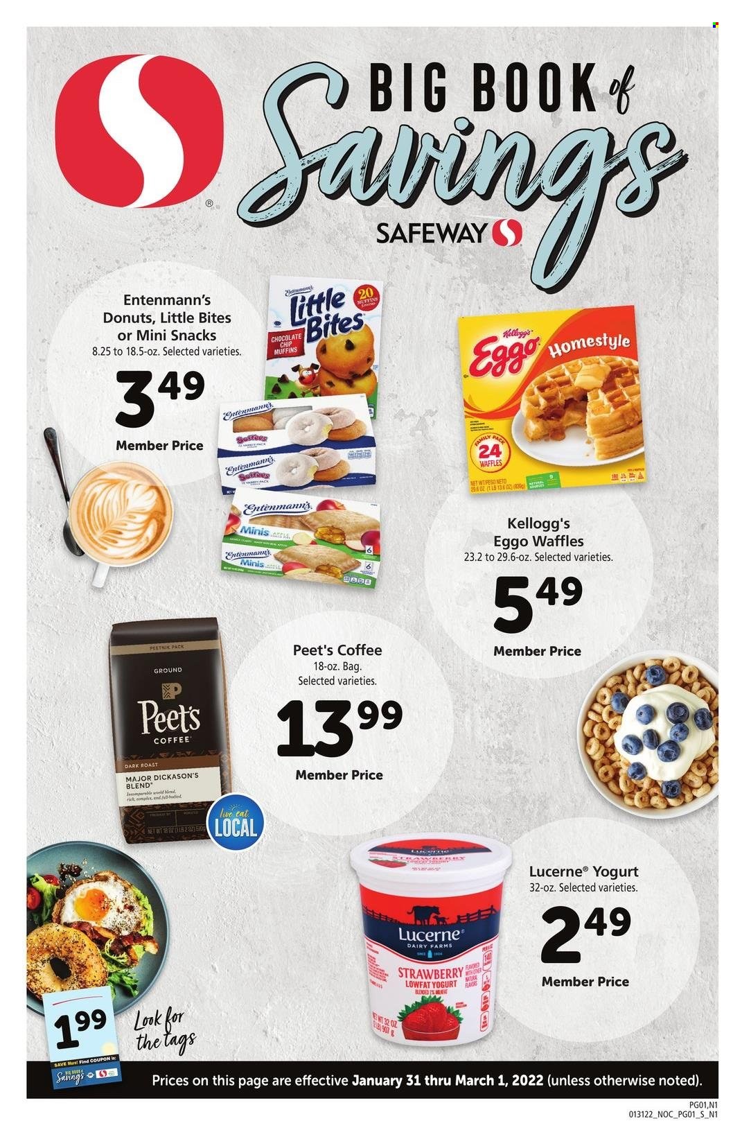 Safeway ad - 01/31/2022 - 03/01/2022. Page 1
