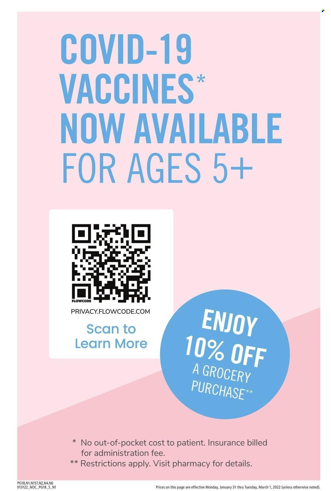 Safeway ad - 01/31/2022 - 03/01/2022. Page 18