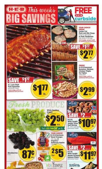 H-E-B Flyer - 02/02/2022 - 02/08/2022.