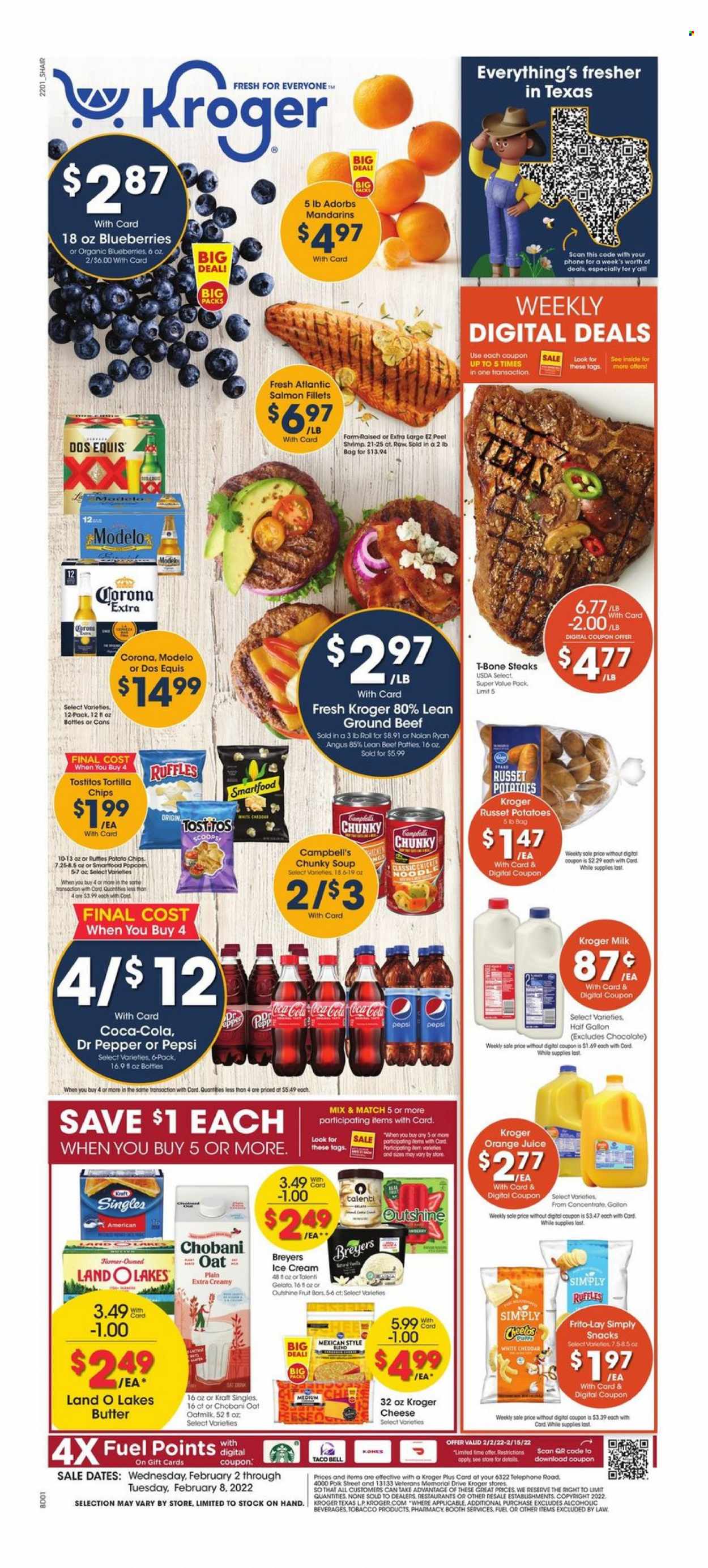Kroger ad - 02/02/2022 - 02/08/2022. Page 1