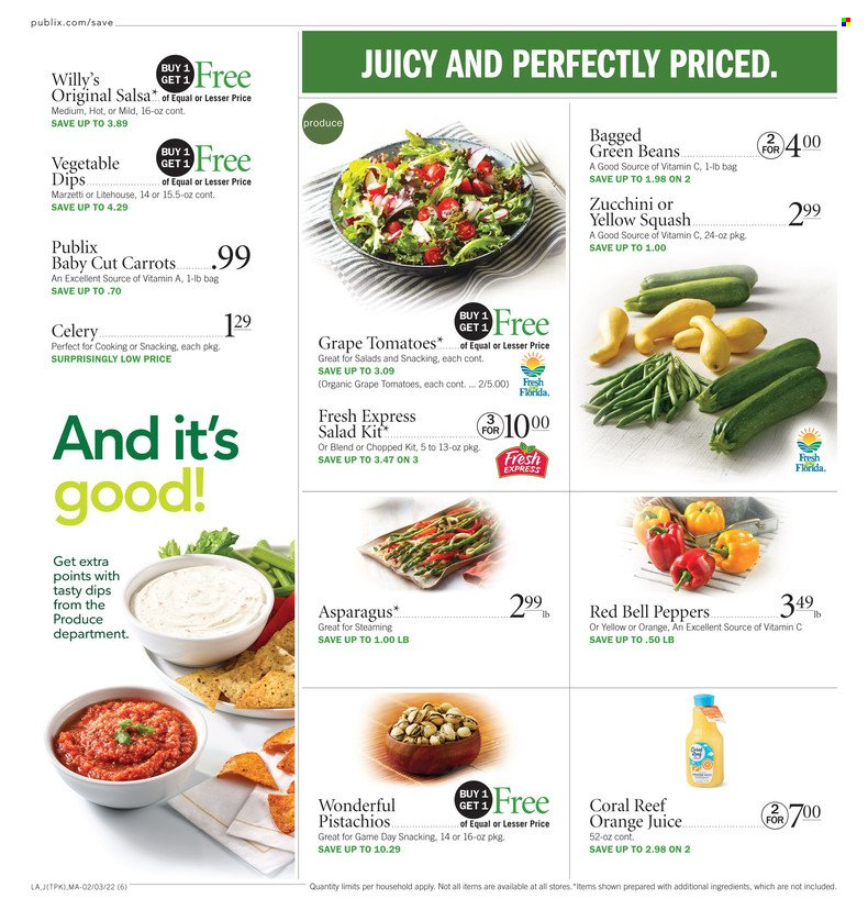 Publix ad - 02/03/2022 - 02/09/2022. Page 6