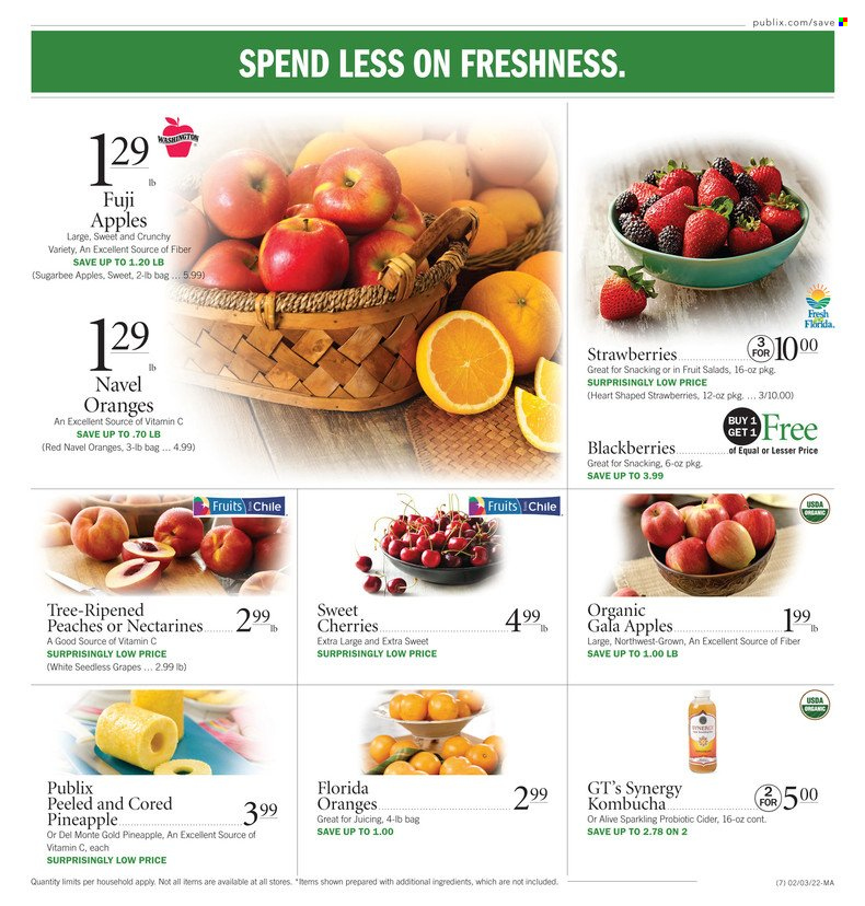 Publix ad - 02/03/2022 - 02/09/2022. Page 7