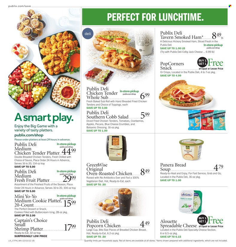 Publix ad - 02/03/2022 - 02/09/2022. Page 8