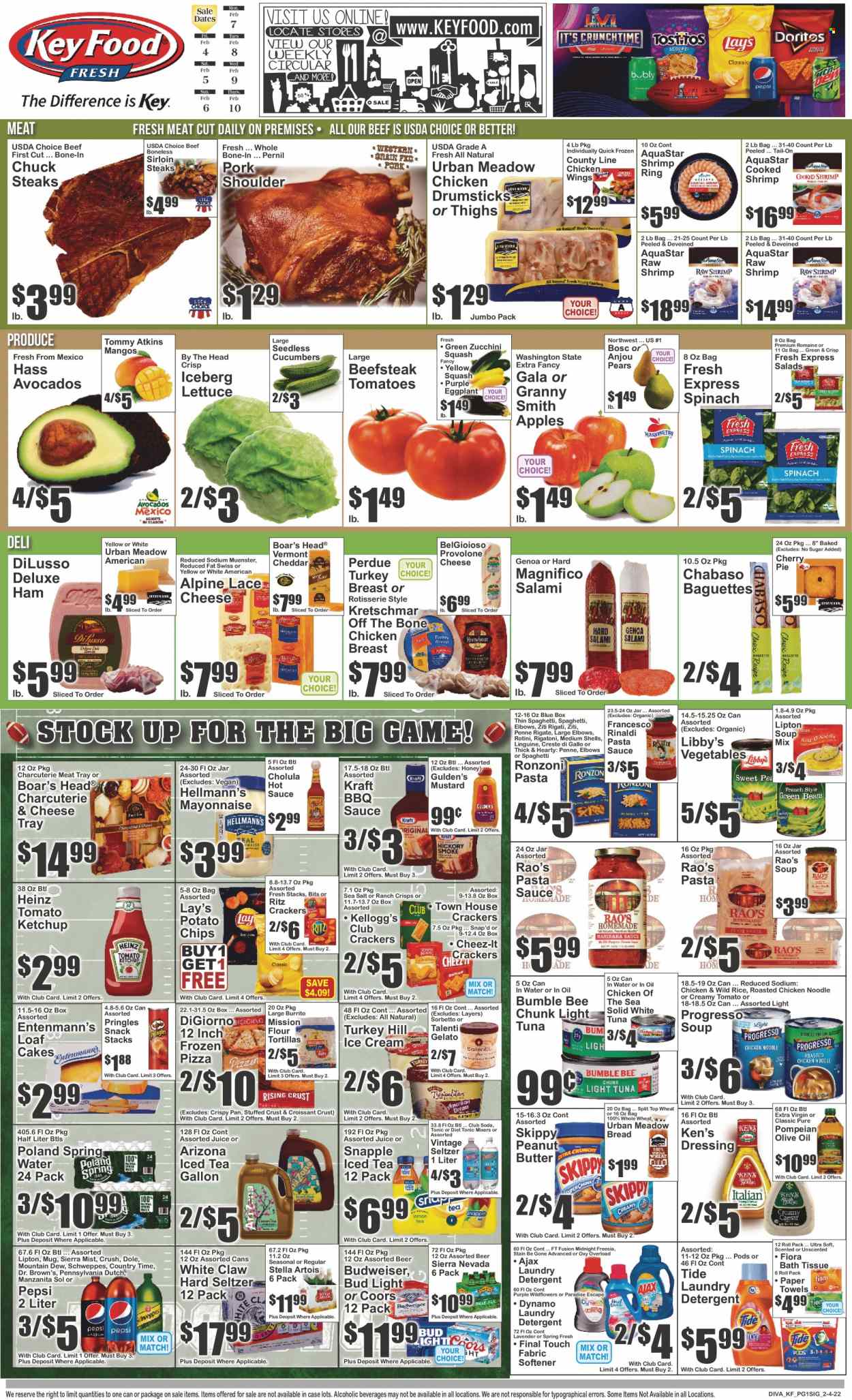 Key Food ad - 02/04/2022 - 02/10/2022. Page 1