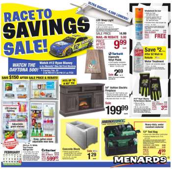 Menards Flyer - 02/03/2022 - 02/19/2022.