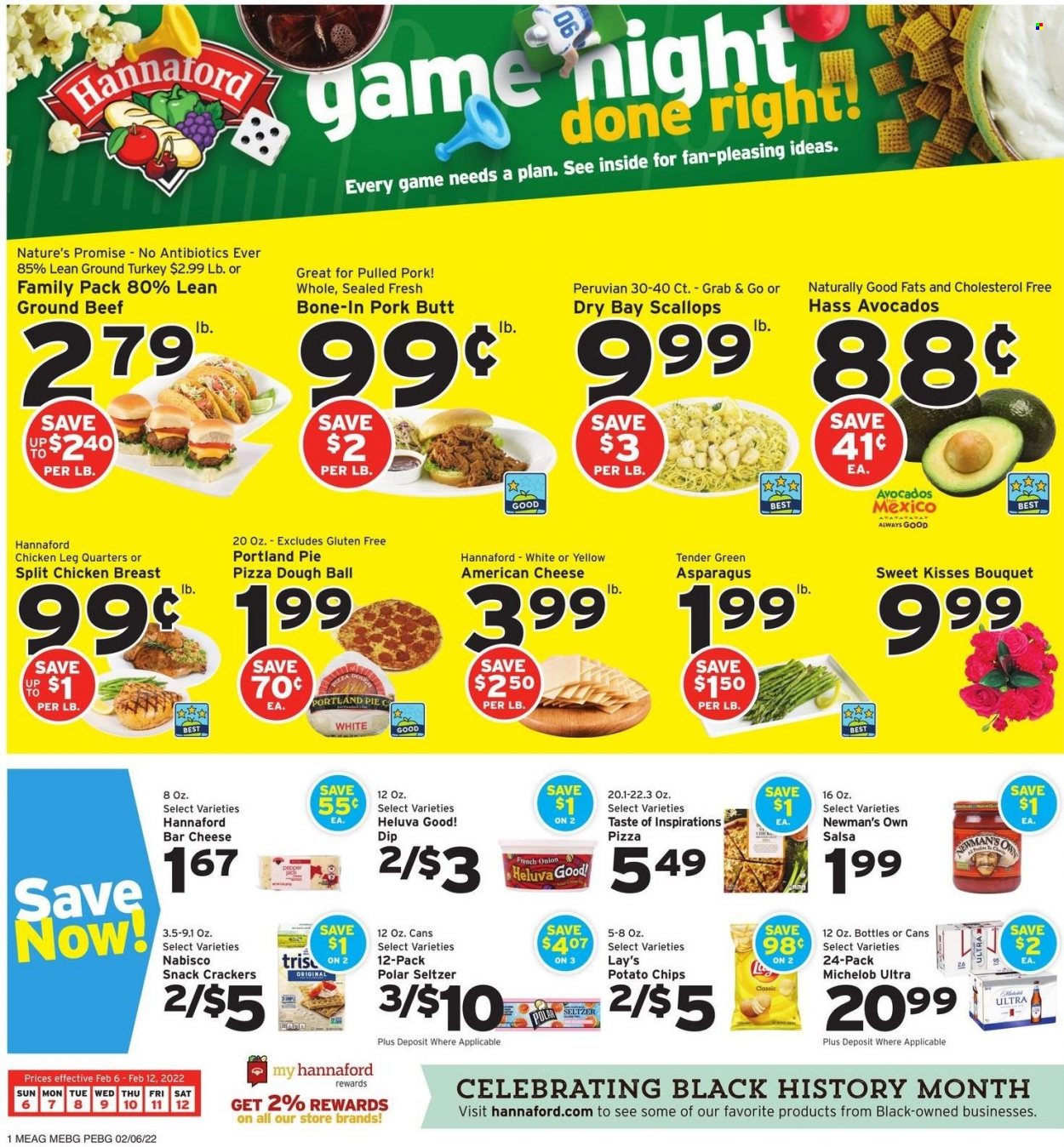 Hannaford ad - 02/06/2022 - 02/12/2022. Page 1
