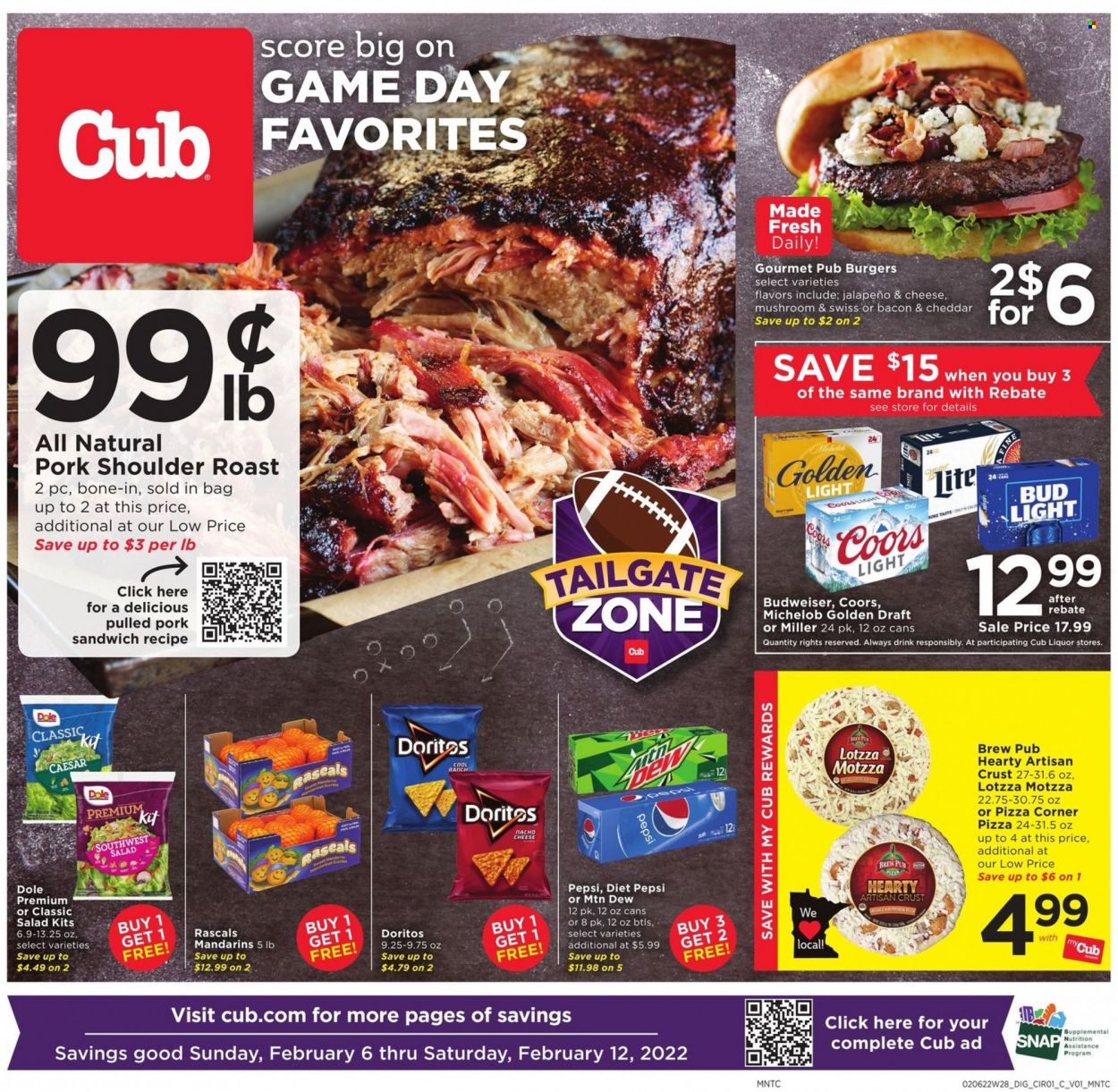 Cub Foods ad - 02/06/2022 - 02/12/2022. Page 1