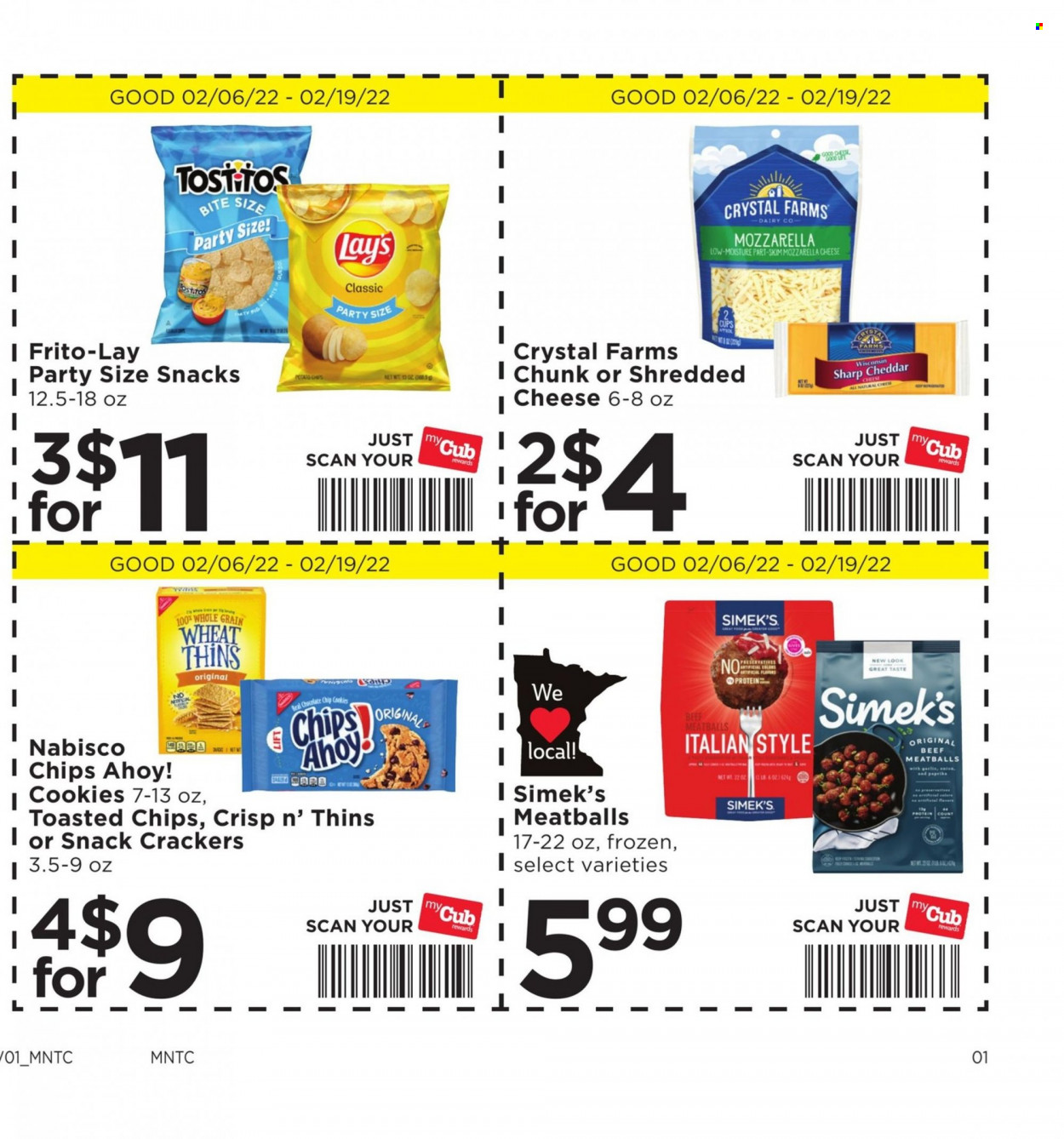 Cub Foods ad - 02/06/2022 - 02/19/2022. Page 2