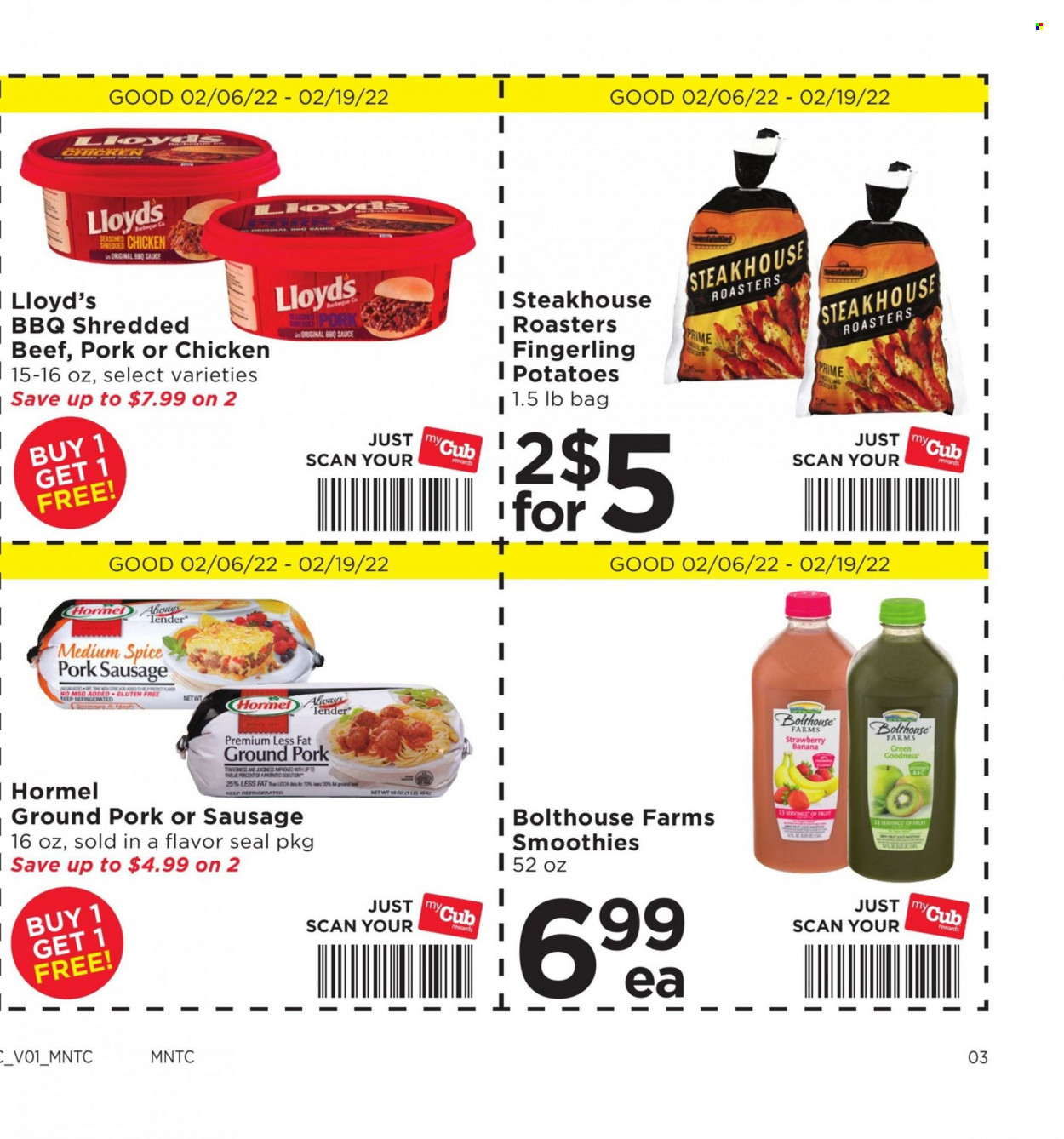 Cub Foods ad - 02/06/2022 - 02/19/2022. Page 6