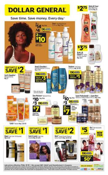 Dollar General Flyer - 02/06/2022 - 02/12/2022.