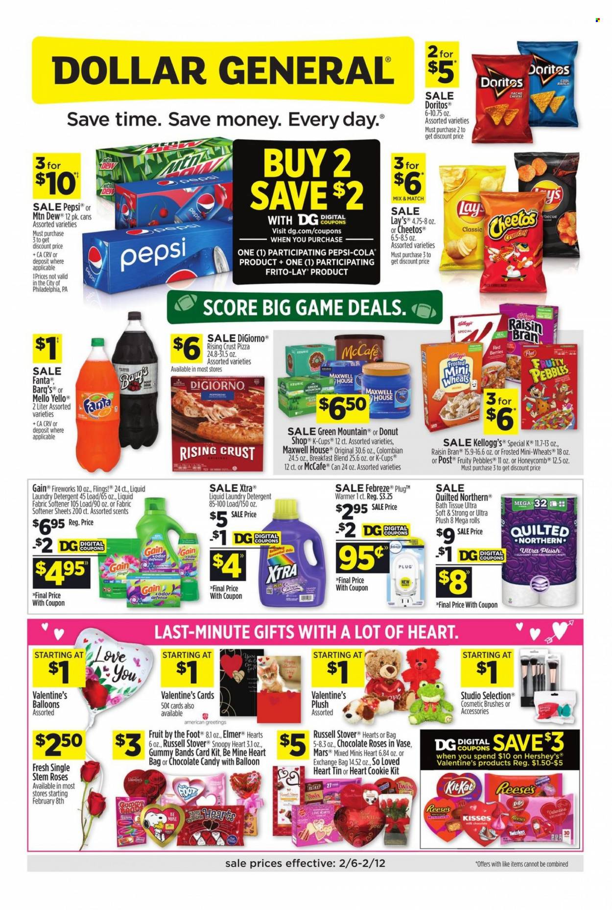 Dollar General ad - 02/06/2022 - 02/12/2022. Page 1