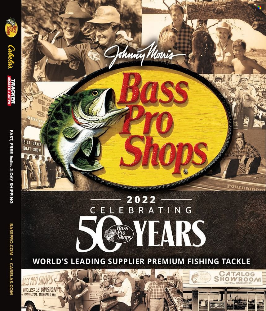 thumbnail - Cabela's Flyer - Sales products - Bass Pro, boat. Page 1.