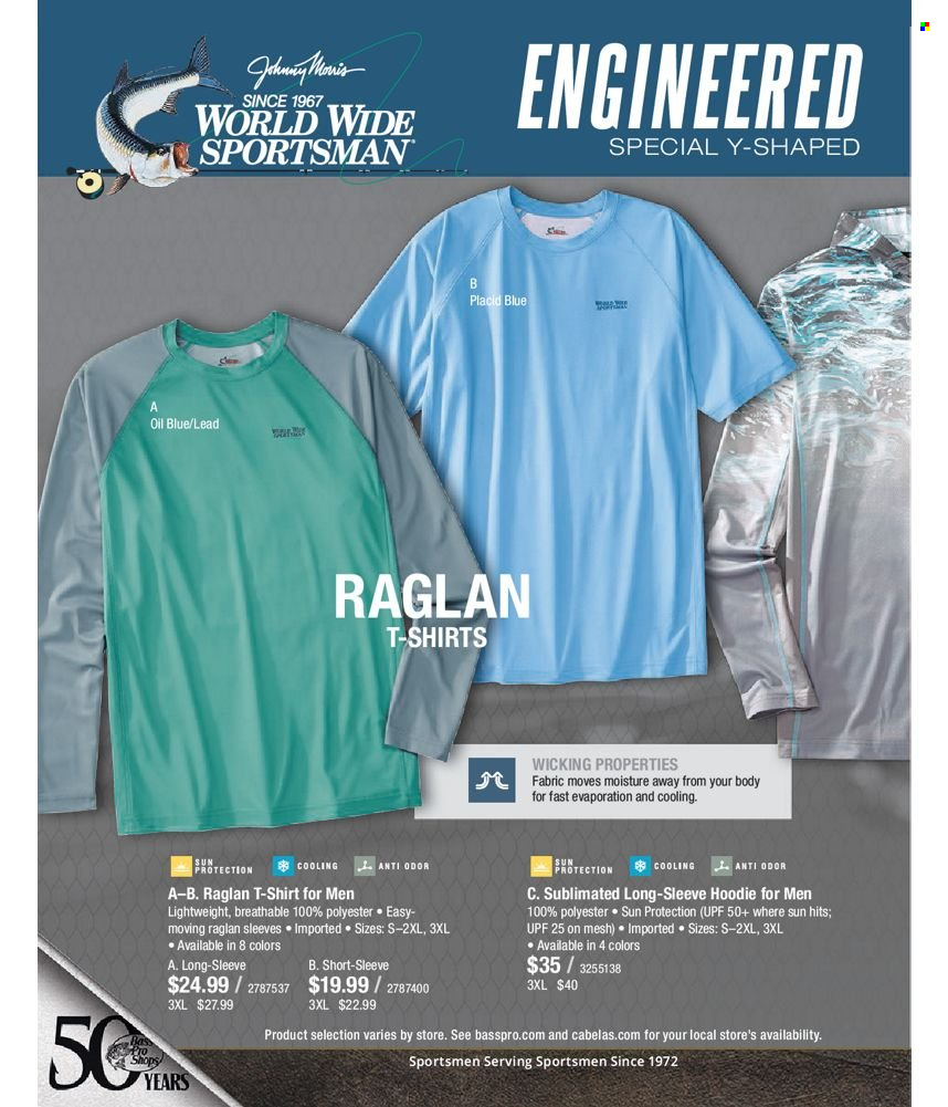thumbnail - Cabela's Flyer - Sales products - hoodie, t-shirt. Page 520.