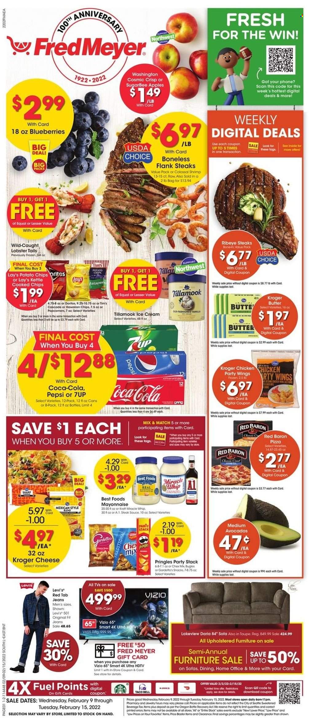 Fred Meyer ad - 02/09/2022 - 02/15/2022. Page 1
