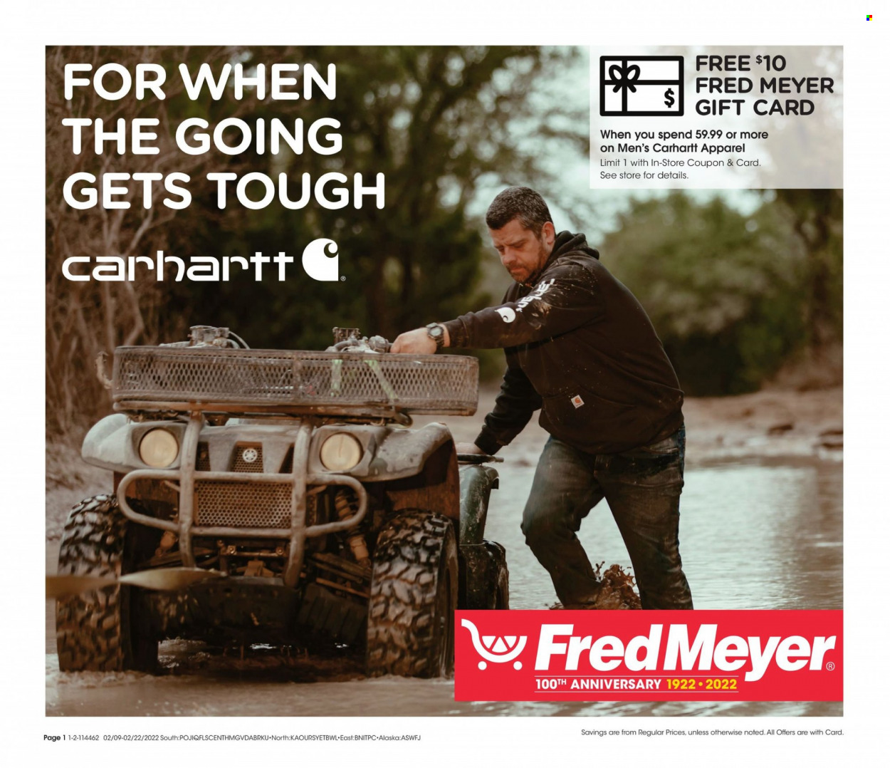 Fred Meyer ad - 02/09/2022 - 02/22/2022. Page 1