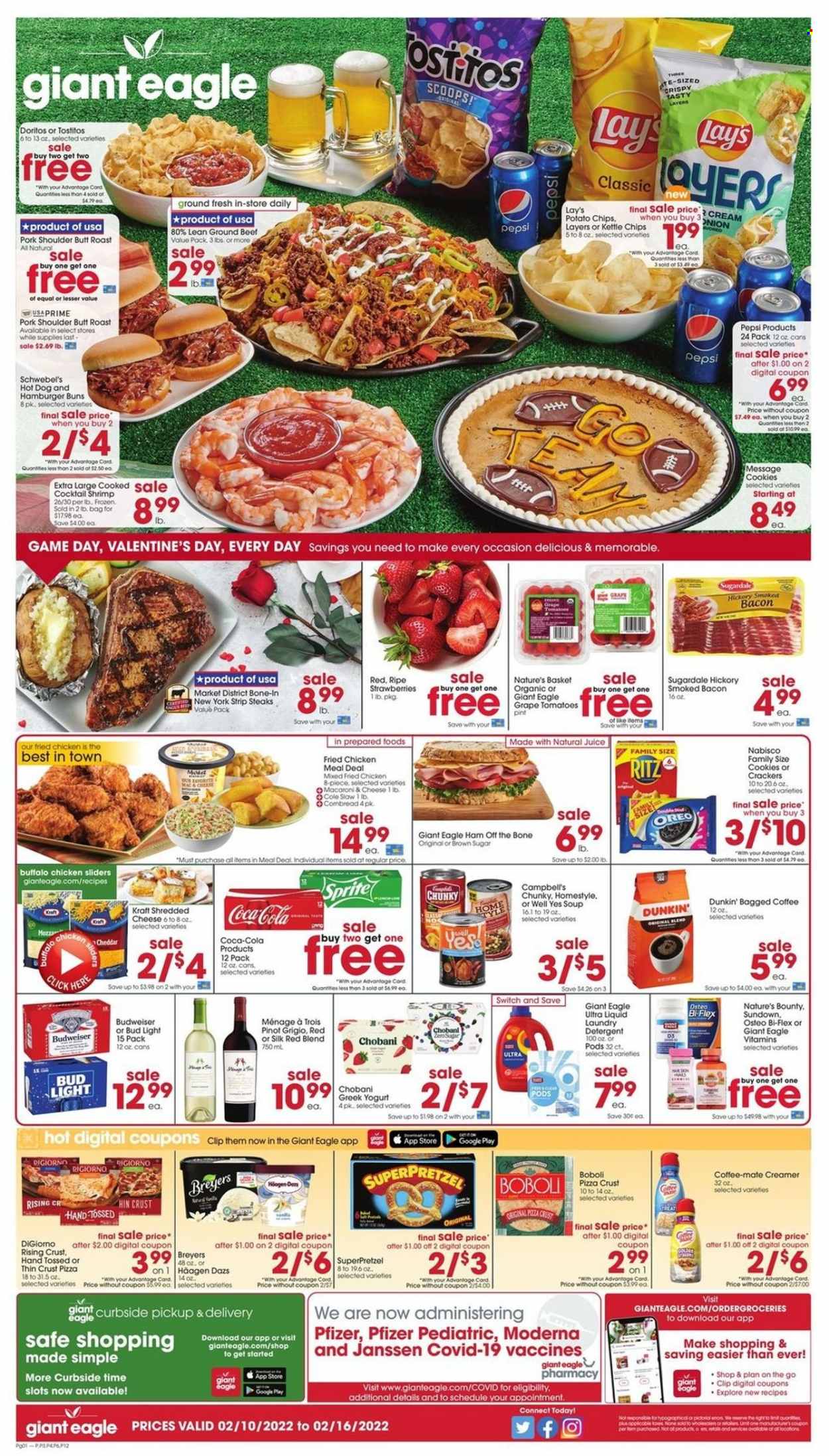 Giant Eagle ad - 02/10/2022 - 02/16/2022. Page 1