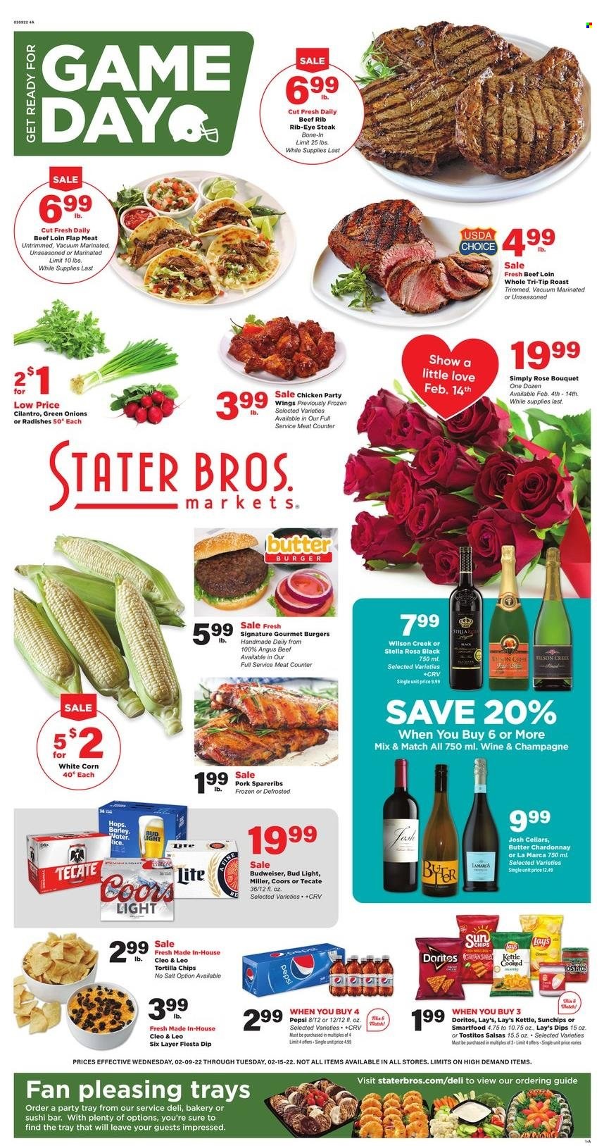 Stater Bros. ad - 02/09/2022 - 02/15/2022. Page 1