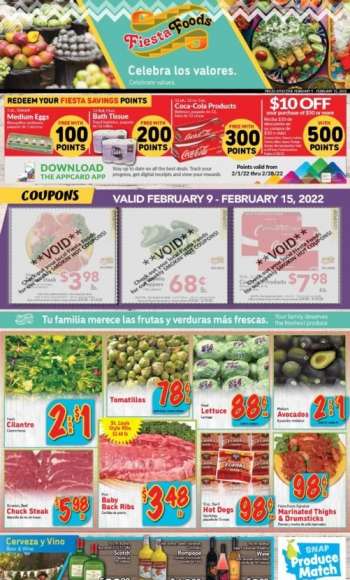 Fiesta Foods SuperMarkets Flyer - 02/09/2022 - 02/15/2022.