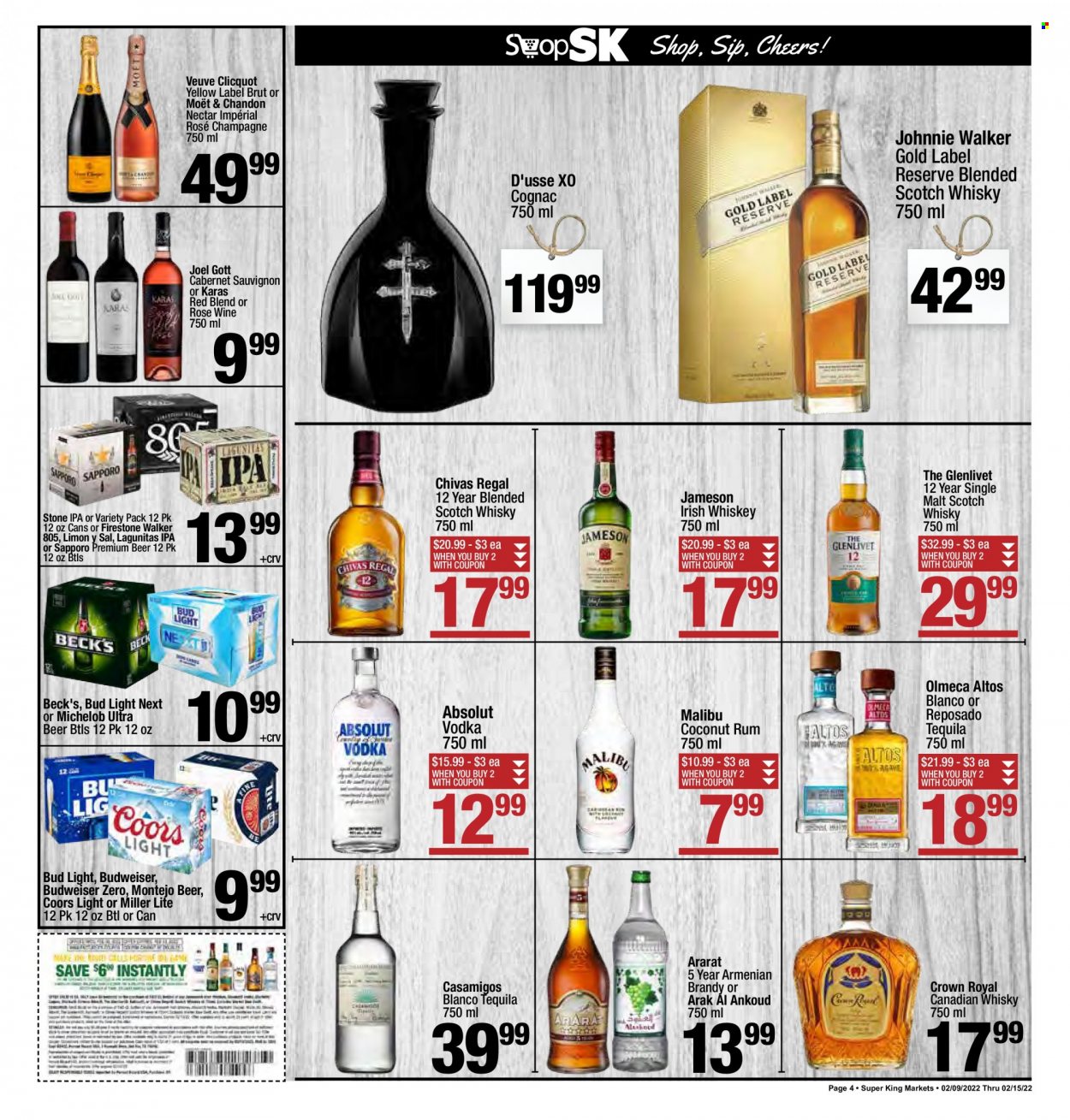 Super King Markets ad - 02/09/2022 - 02/15/2022. Page 4