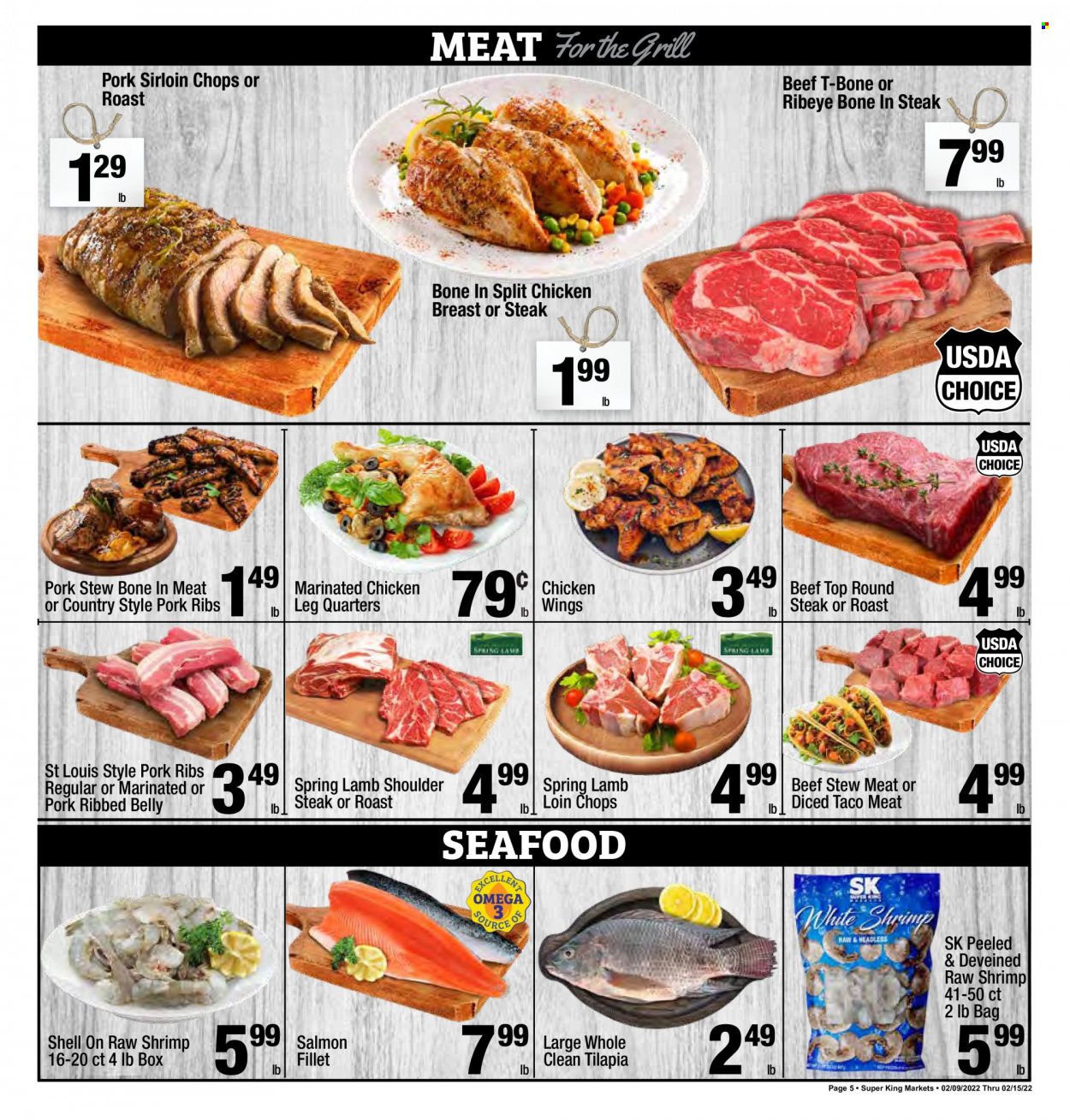 Super King Markets ad - 02/09/2022 - 02/15/2022. Page 5