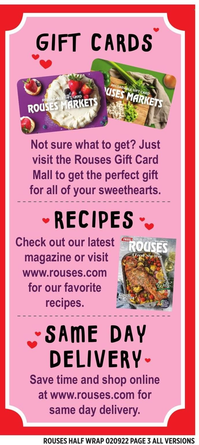 Rouses Markets ad - 02/09/2022 - 02/15/2022. Page 15