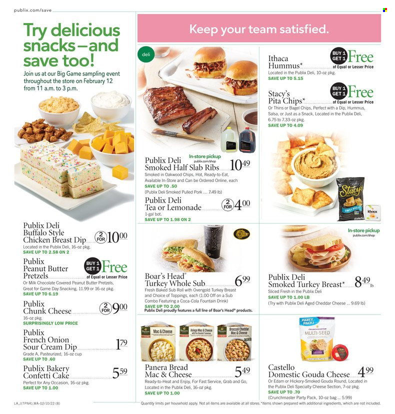 Publix ad - 02/10/2022 - 02/16/2022. Page 8