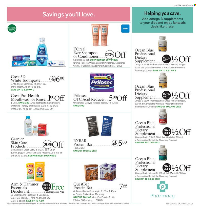 Publix ad - 02/10/2022 - 02/16/2022. Page 15