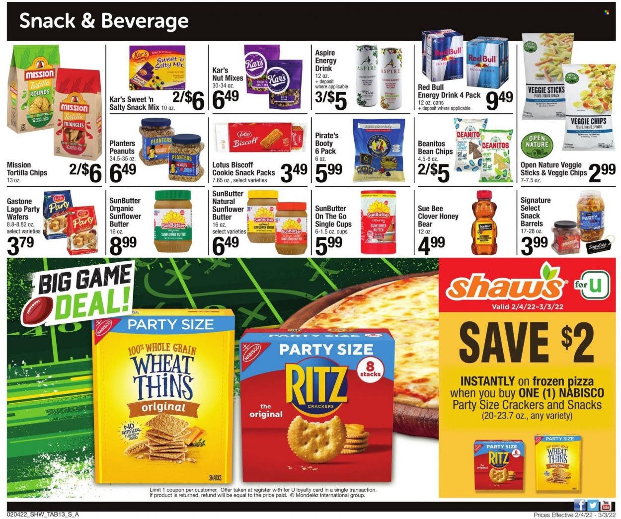 Shaw’s ad - 02/04/2022 - 03/03/2022. Page 13