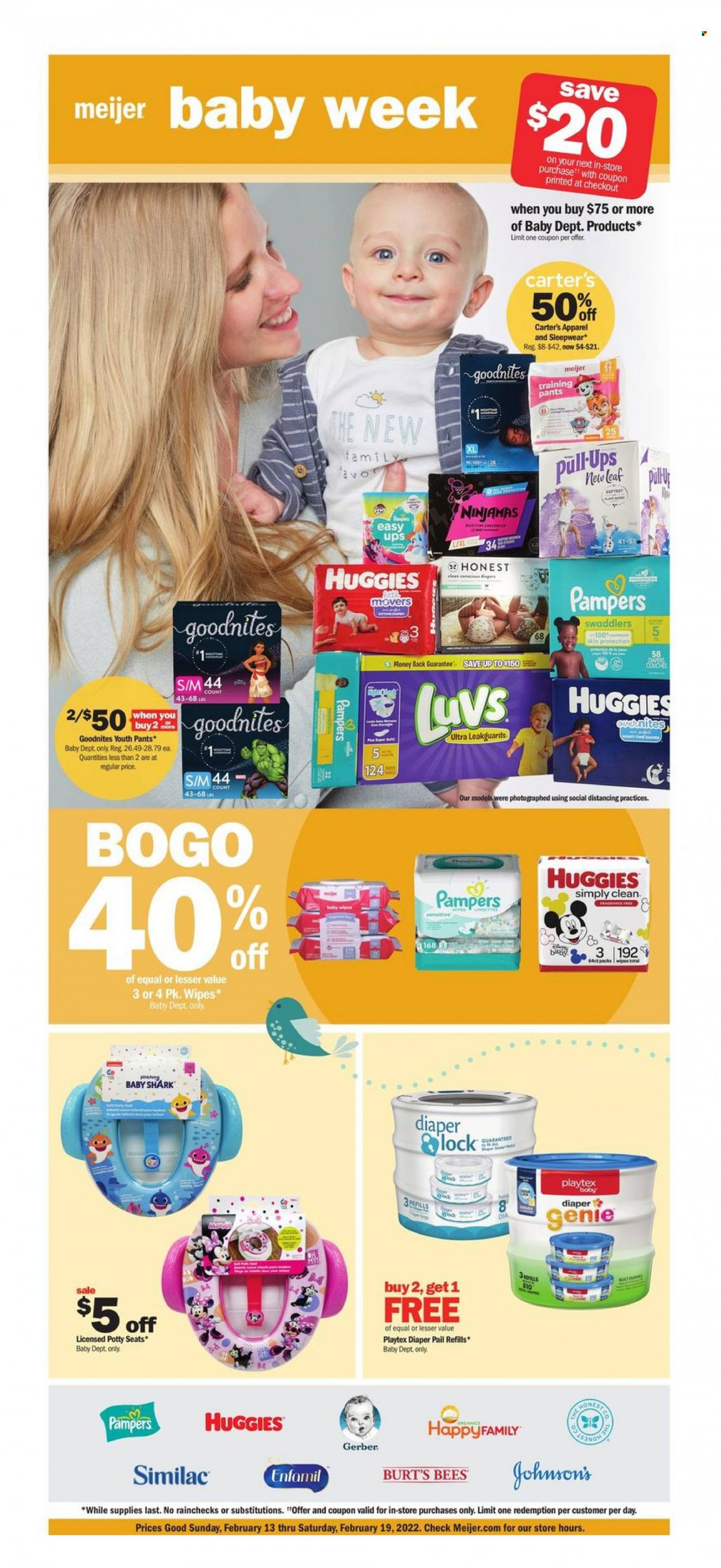 Meijer ad - 02/13/2022 - 02/19/2022. Page 1