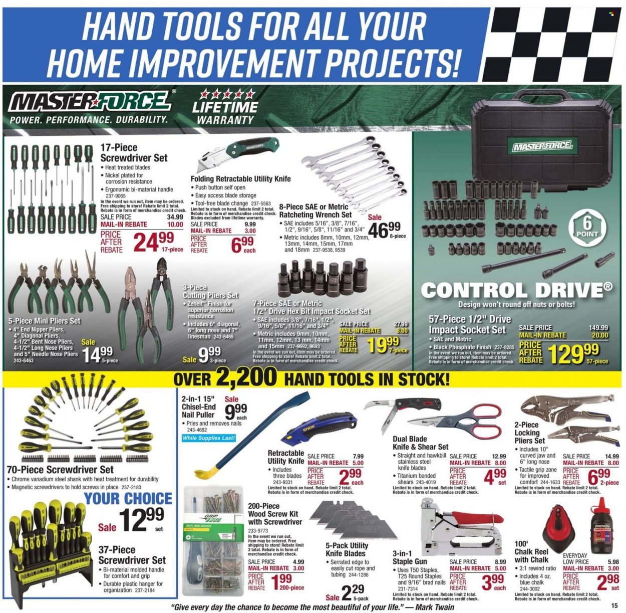 Menards ad - 02/10/2022 - 02/19/2022. Page 19