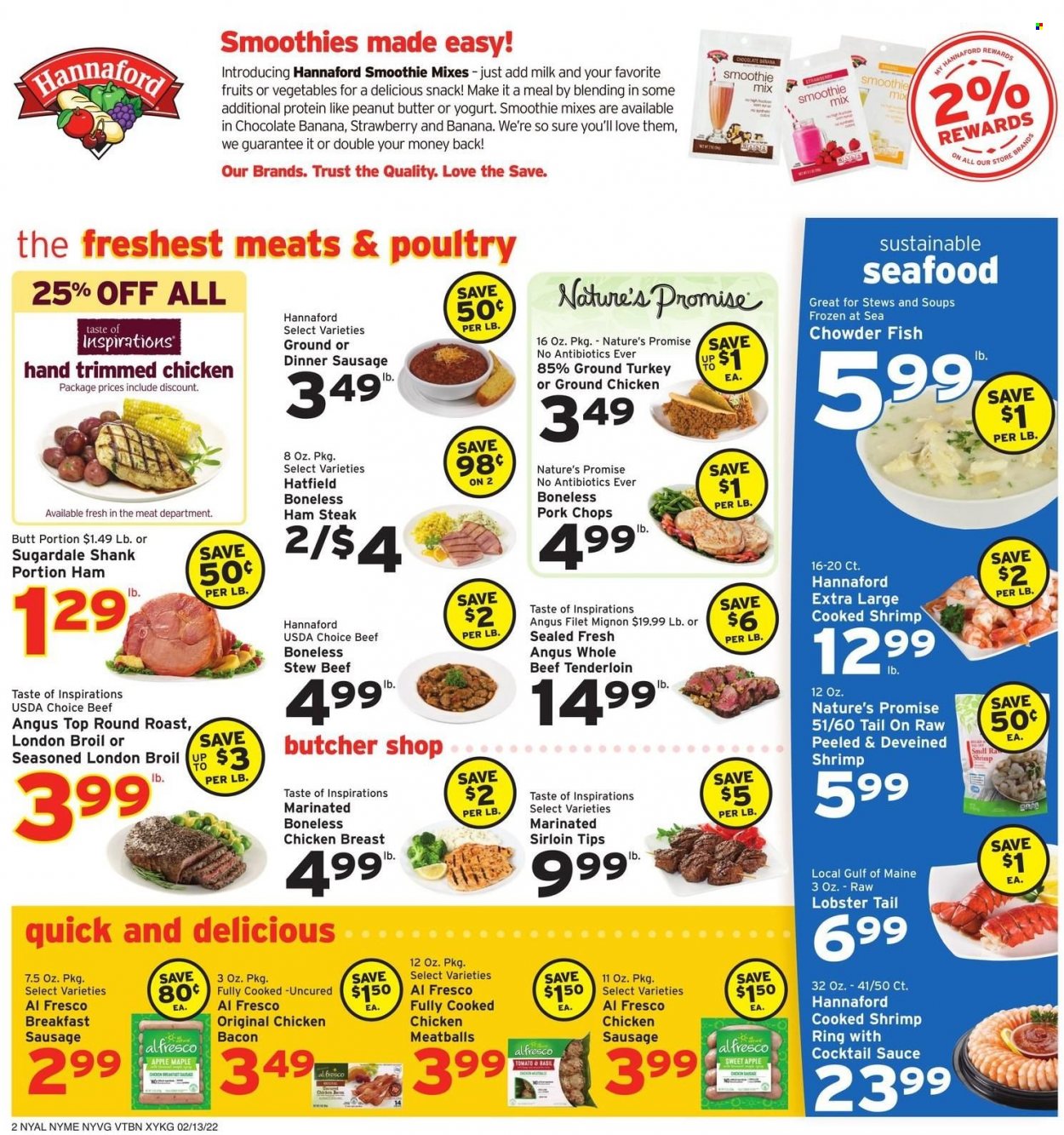 Hannaford ad - 02/13/2022 - 02/19/2022. Page 2