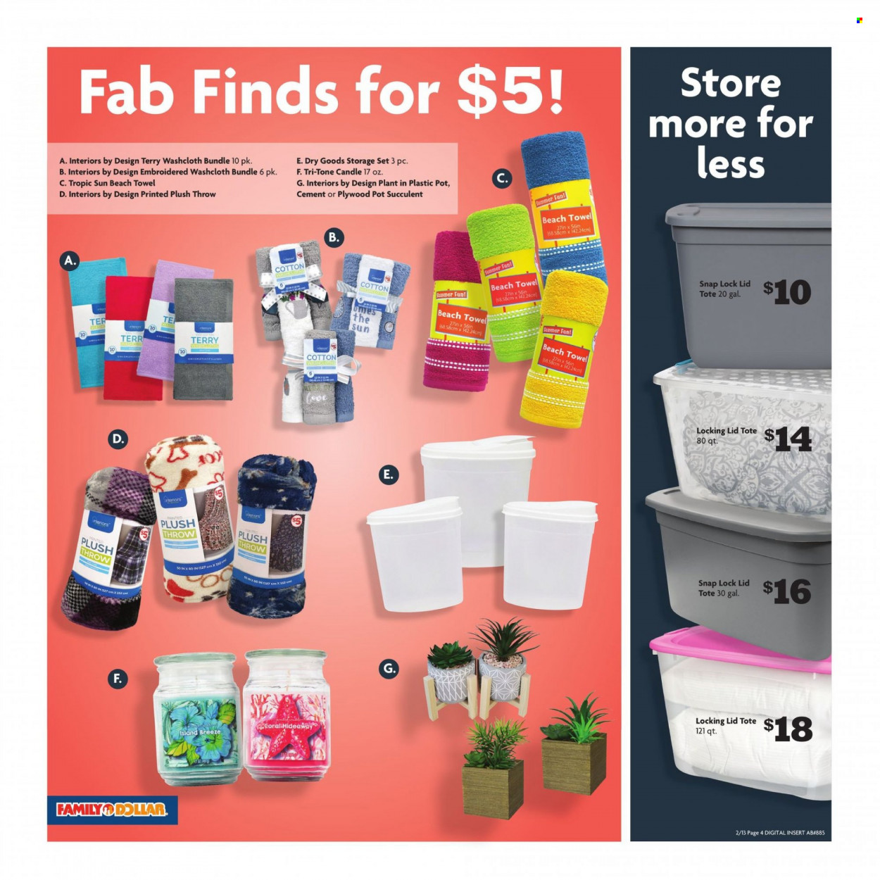 Family Dollar ad - 02/13/2022 - 02/19/2022. Page 9