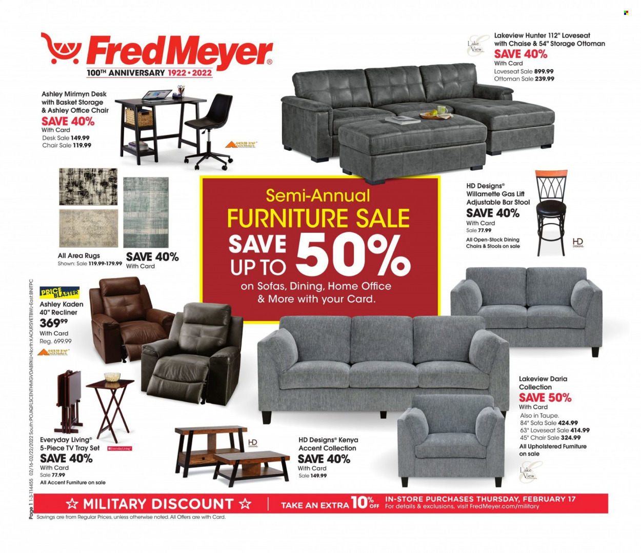 Fred Meyer ad - 02/16/2022 - 02/22/2022. Page 1