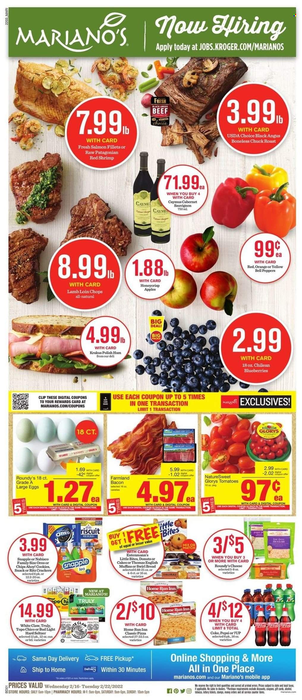 Mariano’s ad - 02/16/2022 - 02/22/2022. Page 1