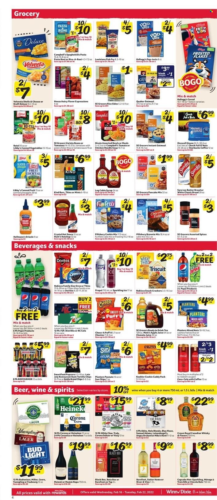 Winn Dixie ad - 02/16/2022 - 02/22/2022. Page 4