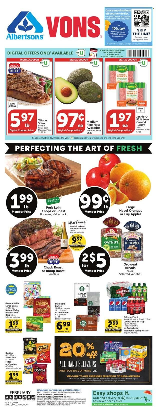 Albertsons ad - 02/16/2022 - 02/22/2022. Page 1