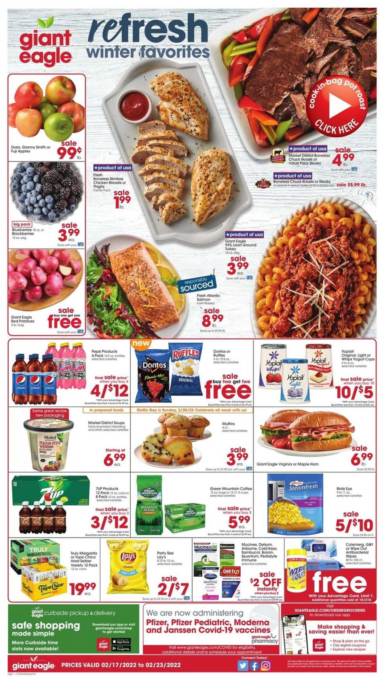 Giant Eagle ad - 02/17/2022 - 02/23/2022. Page 1