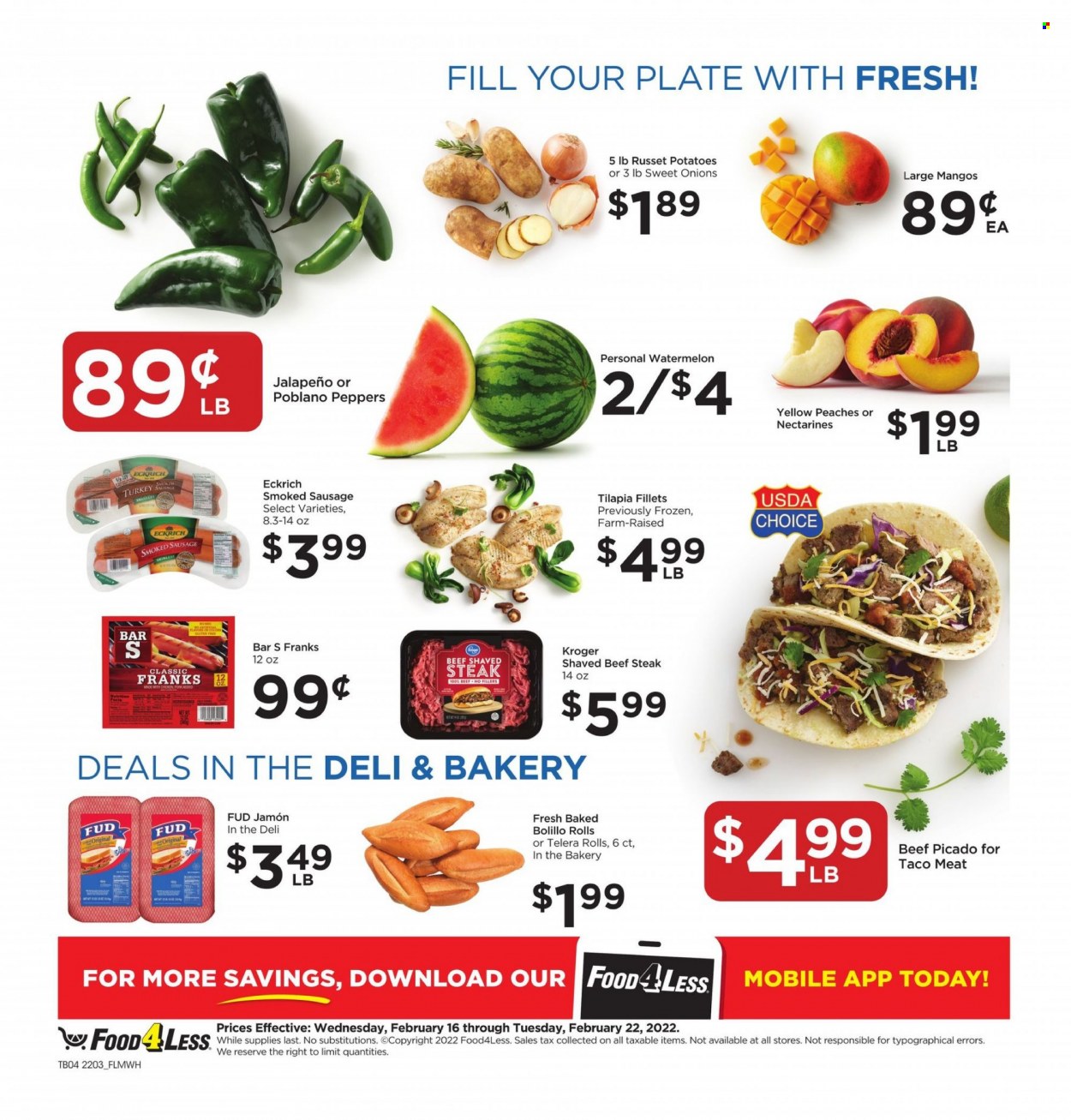 Food 4 Less ad - 02/16/2022 - 02/22/2022. Page 4