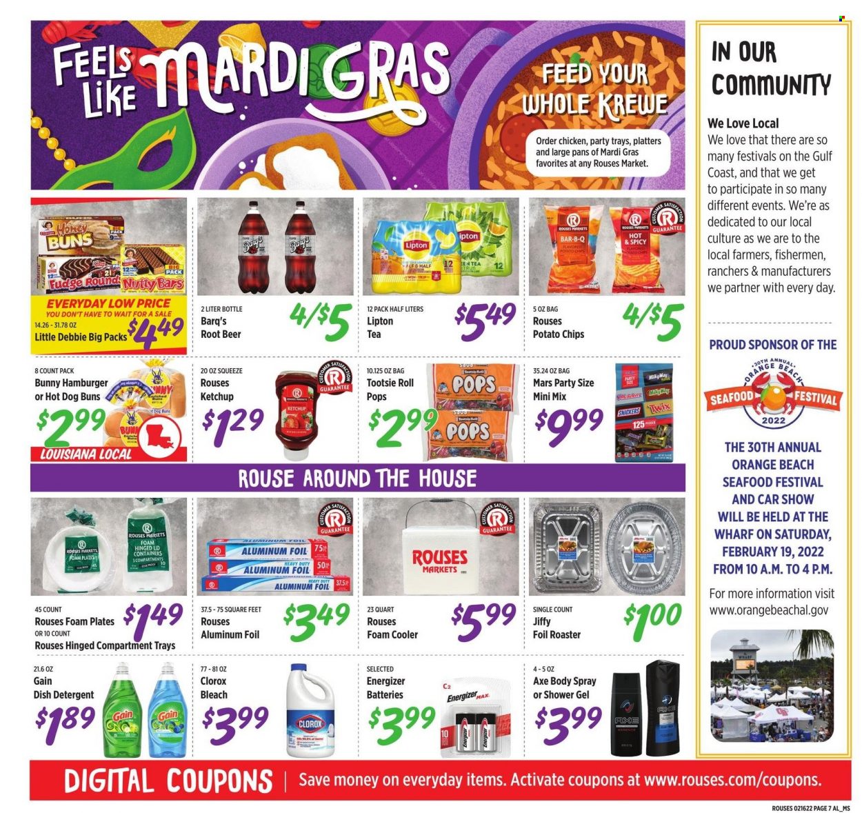 Rouses Markets ad - 02/16/2022 - 02/23/2022. Page 8
