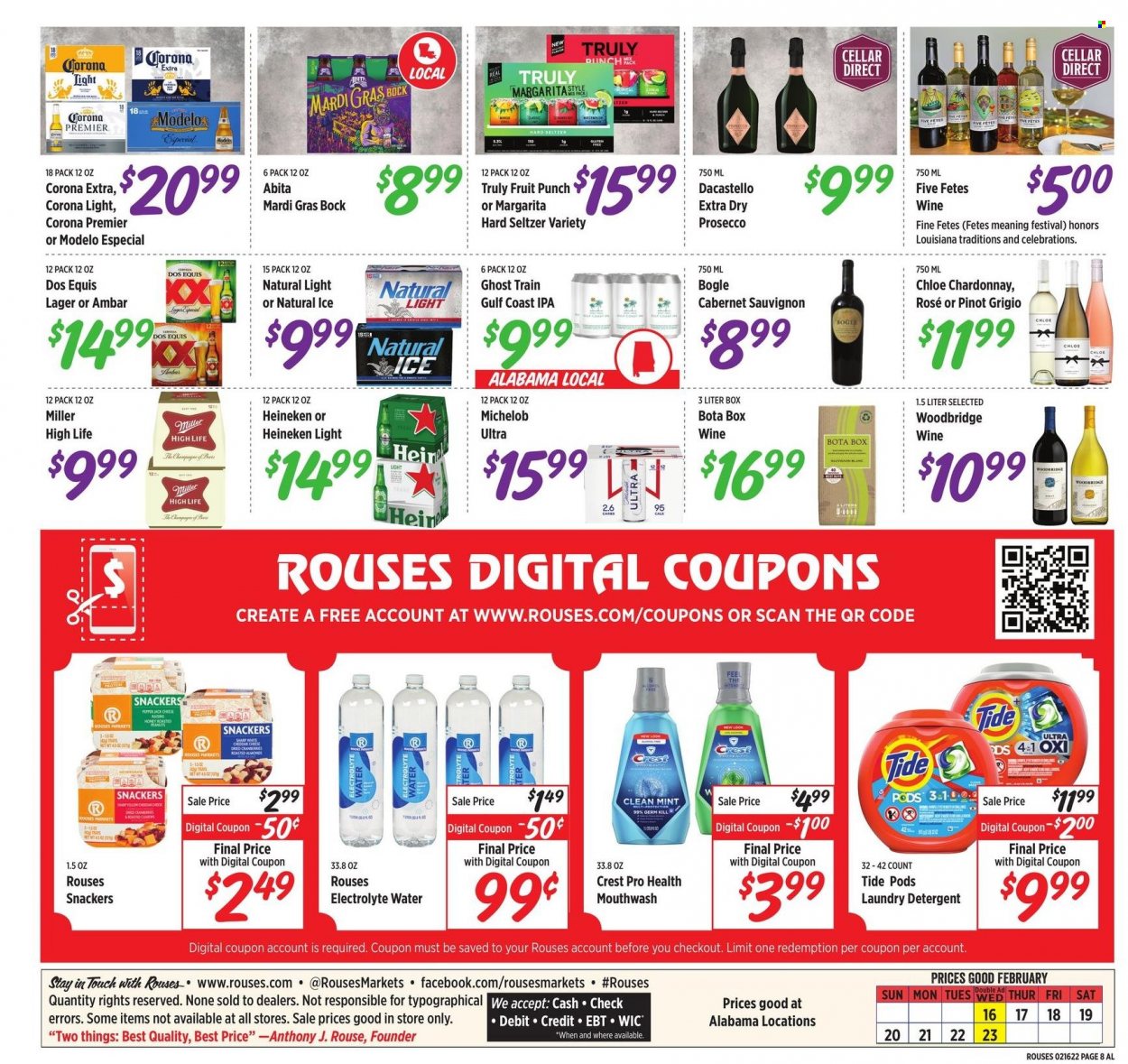 Rouses Markets ad - 02/16/2022 - 02/23/2022. Page 9