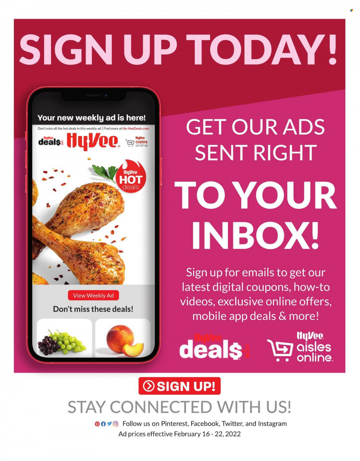Hy-Vee ad - 02/16/2022 - 02/22/2022. Page 39